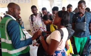 Echanges des étudiants de l'esiac avec le minjec au campus de logbaba